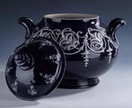 Tureen - Art Nouveau terrine met stilistisch decor • gemerkt, Antiek en Kunst