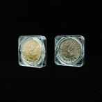 Pokémon Battle Coin Set of 2 Moltres Gold & Silver - 1997, Games en Spelcomputers, Nieuw
