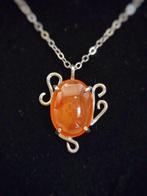 Handgemaakt sieraad Armonia del fuoco in 925 zilver met