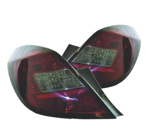 Feux Arrière Pour Opel Corsa D 06-14 Led Rouge Fumé, Auto-onderdelen, Verlichting, Verzenden