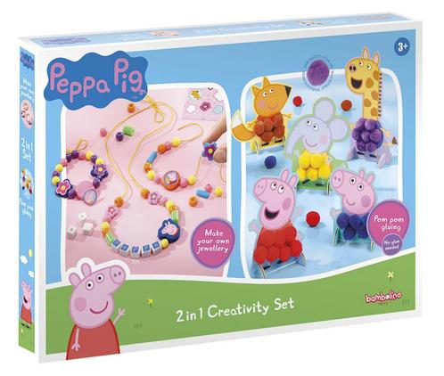 Peppa Pig 2- In 1 Knutselset, Hobby en Vrije tijd, Feestartikelen, Nieuw, Verzenden