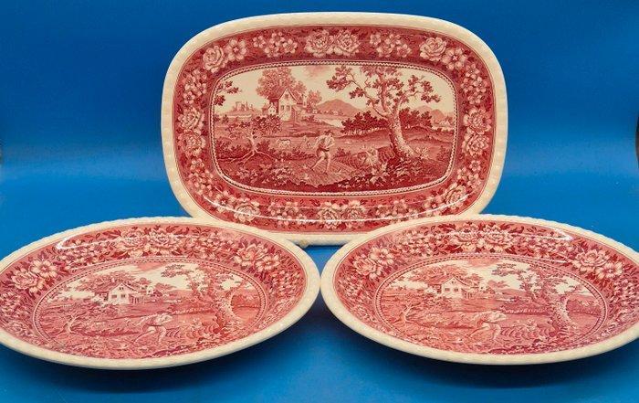 Eetservies - Villeroy & Boch Mettlach – „Rusticana“ (Saar) –, Antiek en Kunst, Antiek | Meubels | Tafels