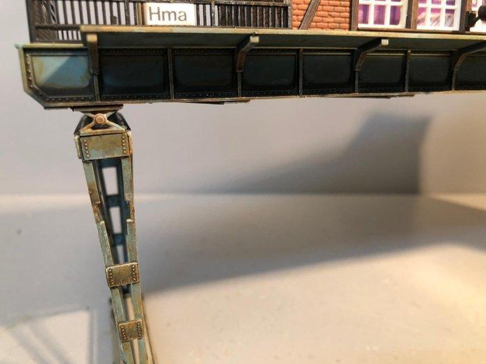Kibri H0 - Modeltreingebouwen (1) - 39310 Hamm brug, Hobby en Vrije tijd, Modeltreinen | H0