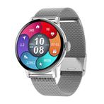 Randloze Smartwatch Mesh Bandje Fitness Sport Activity, Handtassen en Accessoires, Smartwatches, Verzenden, Nieuw, Sanlepus