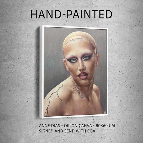 Anne Dias (1985) - Flawless work in progress, Antiek en Kunst, Kunst | Schilderijen | Modern