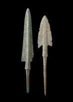 Bronstijd Brons Arrowhead paar (Zonder minimumprijs)
