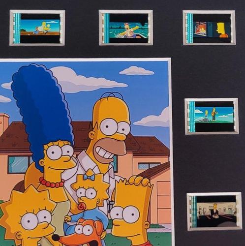 The Simpsons - Framed Film Cell Display with COA, Cd's en Dvd's, Dvd's | Tekenfilms en Animatie