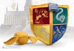 Harry Potter Hogwarts Crest & Snitch Kussen, Verzamelen, Ophalen of Verzenden, Nieuw