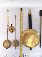 Klok - Glas, Messing, Staal - 1900-1910 - Diverse onderdelen