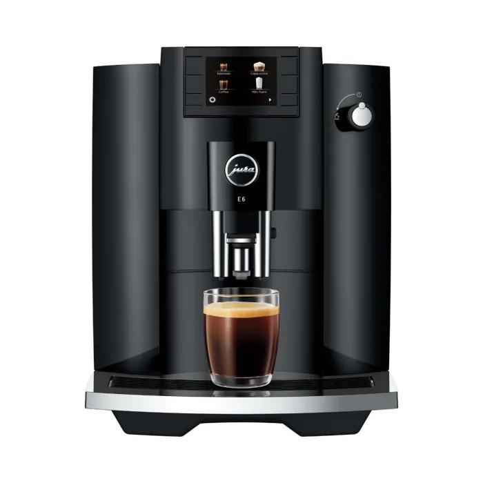 JURA E6 Piano Black (EC) 15437, Electroménager, Cafetières, Envoi