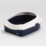 Duvo Cat toilet Navy 43x56x14cm, Animaux & Accessoires, Bacs à litière