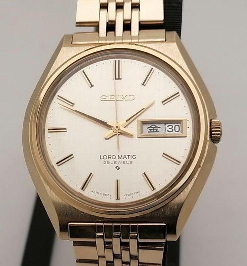 Seiko Lord Matic - 25 Jewels - Zonder Minimumprijs - Ref., Handtassen en Accessoires, Horloges | Antiek