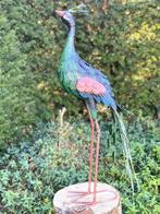 sculptuur, Prachtige grote pauw - 76.5 cm - IJzer