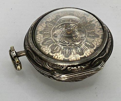 Martineau - London - Massive Silber Sackuhr -, Handtassen en Accessoires, Horloges | Heren