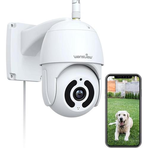 Wansview W9 - beveiligingscamera - waterdicht WiFi - met, Audio, Tv en Foto, Videobewaking, Verzenden