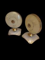 Lampe de table (2) - Laiton, Verre, Antiek en Kunst