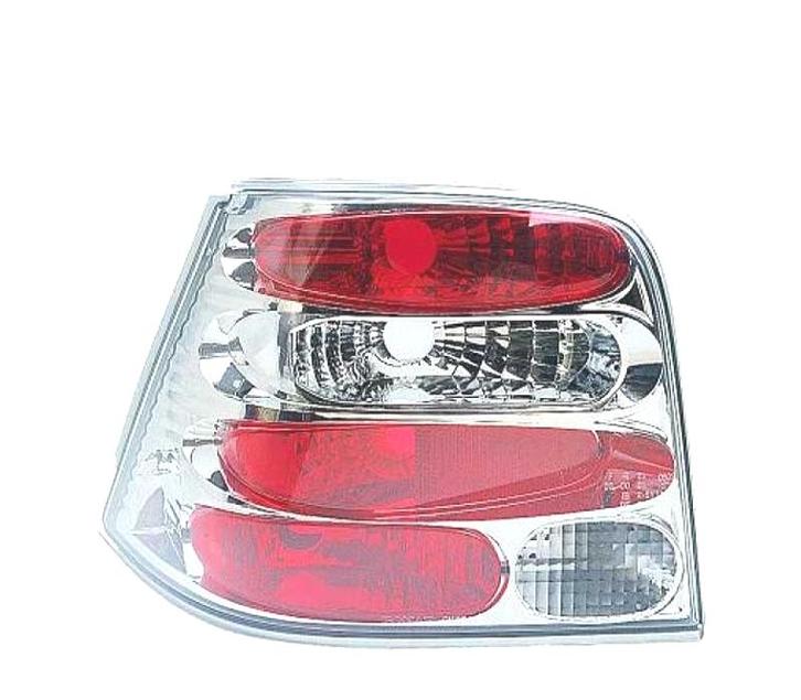FEUX ARRIÈRE GOLF 4 97-03 FOND CHROMÉ ROUGE, Auto-onderdelen, Verlichting, Verzenden