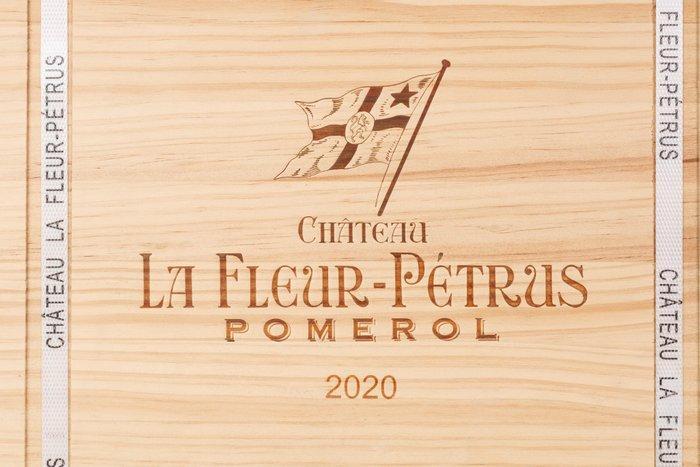 2020 Château La Fleur-Pétrus - Pomerol - 3 Flessen (0.75, Verzamelen, Wijnen