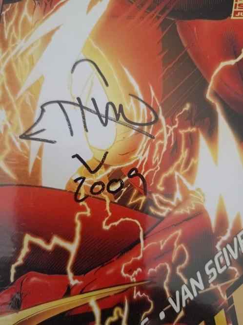 The Flash: Rebirth #1 - Signed by Ethan Van Sciver + DF COA, Boeken, Strips | Comics