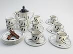 Boch - Service à café (20) - Art Deco - Porcelaine - Café,, Antiek en Kunst