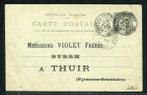 Frankrijk 1901 - Rare Private Postal Stationary BYRRH sent