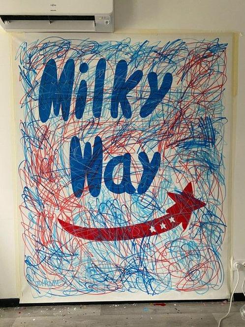 JOHANNE 8 (1974) - Milky Way, Antiek en Kunst, Kunst | Schilderijen | Modern