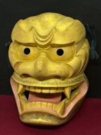 Noh masker - Hout, Kunstenaar: Shigenori Itsuki  houten, Antiek en Kunst