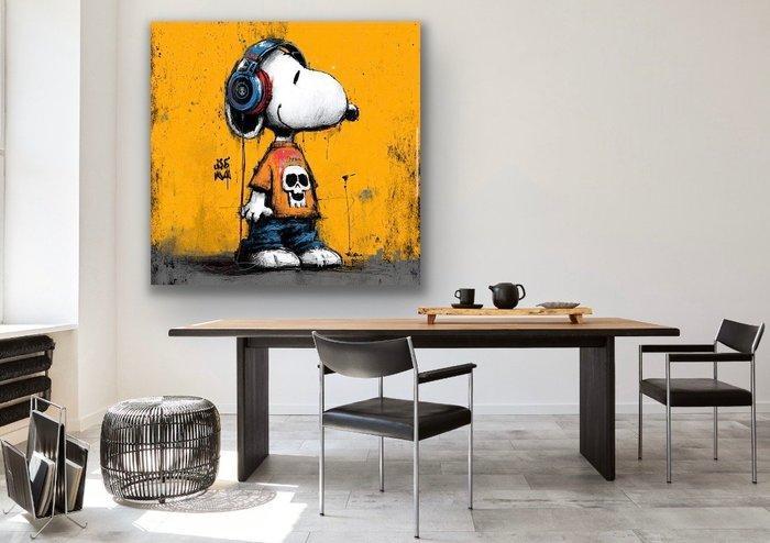 ERIC BRUMETTE - SNOOPY SAVED MY LIFE 32 - Toile L, Antiquités & Art, Art | Objets design