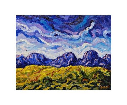 Post-impressionist School (XX), signed Torrent - Chromatic, Antiek en Kunst, Kunst | Schilderijen | Klassiek