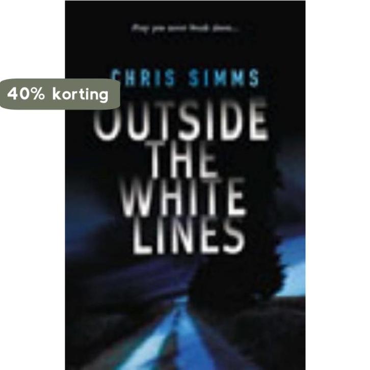 OUTSIDE THE WHITE LINES 9780091795382 Chris Simms, Livres, Langue | Anglais, Envoi