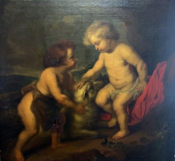 Peter Paul Rubens (1577-1640), nach - kleiner Jesus und, Antiek en Kunst, Kunst | Schilderijen | Klassiek