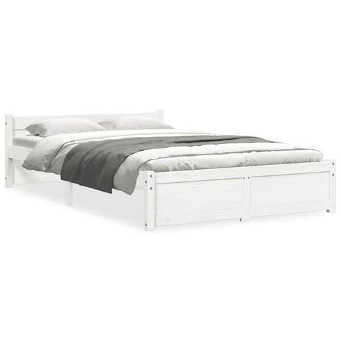 Bed Deal! Bedframe 120x200 Wit - 40% Korting!, Huis en Inrichting, Slaapkamer | Bedden, 120 cm, 200 cm, Wit, Nieuw, Hout, Twijfelaar