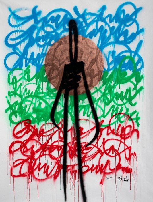 RAM - LMS RGB Compacted melted in the Bronze Sun - Special, Antiek en Kunst, Kunst | Schilderijen | Modern