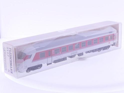 Schaal H0 Fleischmann 5117 K stuurstandrijtuig met fiets..., Hobby & Loisirs créatifs, Trains miniatures | HO, Enlèvement ou Envoi