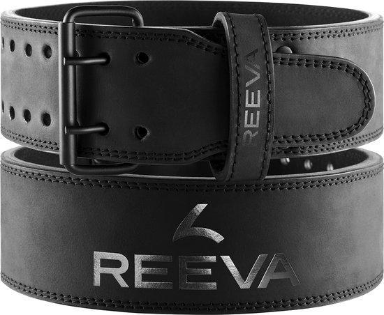 Reeva Lifting Belt - Maat L - Dubbele gespsluiting -, Sport en Fitness, Fitnessmaterialen, Ophalen of Verzenden