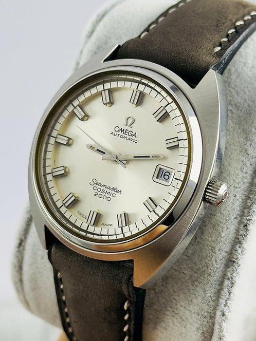 Omega - Seamaster Cosmic 2000 - Cal.1012   166.130 - Heren -, Handtassen en Accessoires, Horloges | Heren