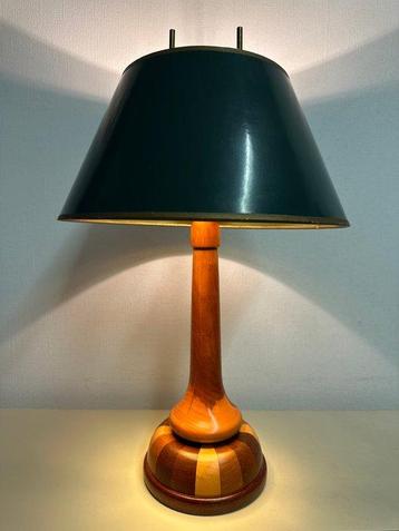 Lampe de bureau - Bois, Antiquités & Art
