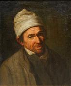 Scuola italiana (XVII) - Ritratto di uomo con berretto