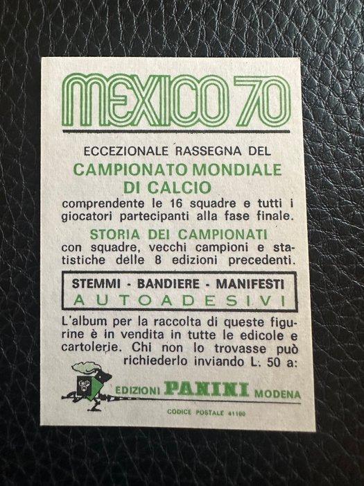 1970 Panini Juliano Mexico 70 Green back - 1 Sticker - Near, Verzamelen, Stickers