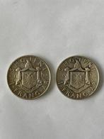 Albanië. Zog I. 1 Frang Ar 2x 1935/1937 (Zonder, Postzegels en Munten