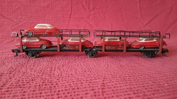 Fleischmann H0 - Modeltrein (25) - Vintage uit 50er en, Hobby en Vrije tijd, Modeltreinen | H0