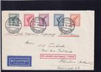 Duitsland 1929 - Graf Zeppelin Nederland reis met attest, Gestempeld