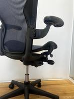 500x Refurbished Herman Miller Aeron bureaustoel blauw, Huis en Inrichting, Zo goed als nieuw, Bureaustoel, Ergonomisch, Verzenden