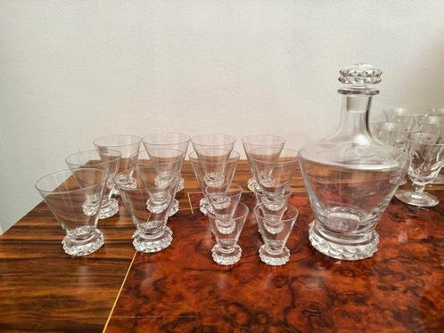Saint Louis - Gobelet (15) - diamant - Cristal, Antiek en Kunst, Antiek | Meubels | Tafels