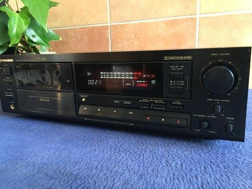 Pioneer - CT-443 - HX PRO Lecteur-enregistreur de cassettes, Audio, Tv en Foto, Radio's