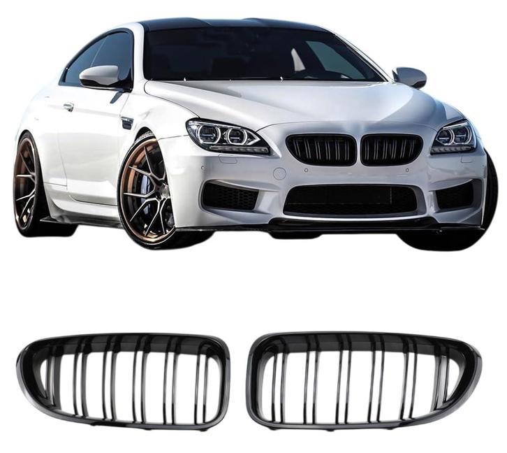 Grillen set | Nieren | BMW 6-serie | F06/F12/F13 | Gran Coup, Auto-onderdelen, Carrosserie, Nieuw, BMW, Verzenden