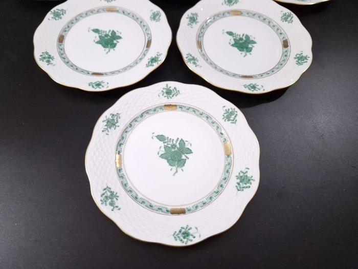Herend - Dessertservies (6) - Porselein, Antiek en Kunst, Antiek | Meubels | Tafels