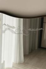 Wandspiegel - Glas, Hout, Metaal