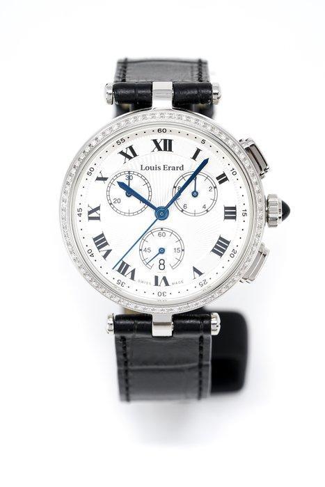 Louis Erard - Chronograph Romance Collection 70 Diamonds at, Handtassen en Accessoires, Horloges | Heren