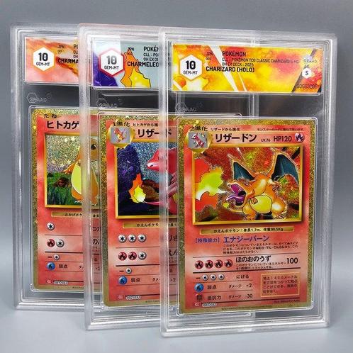Tris Starter (Base Set) Charizard, Charmeleon, Charmander,, Hobby en Vrije tijd, Verzamelkaartspellen | Pokémon